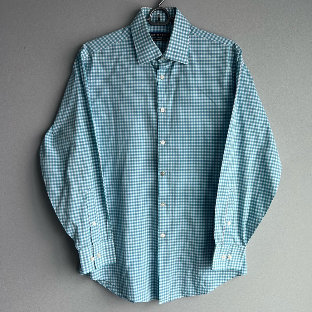 Blue Check Dress Shirt